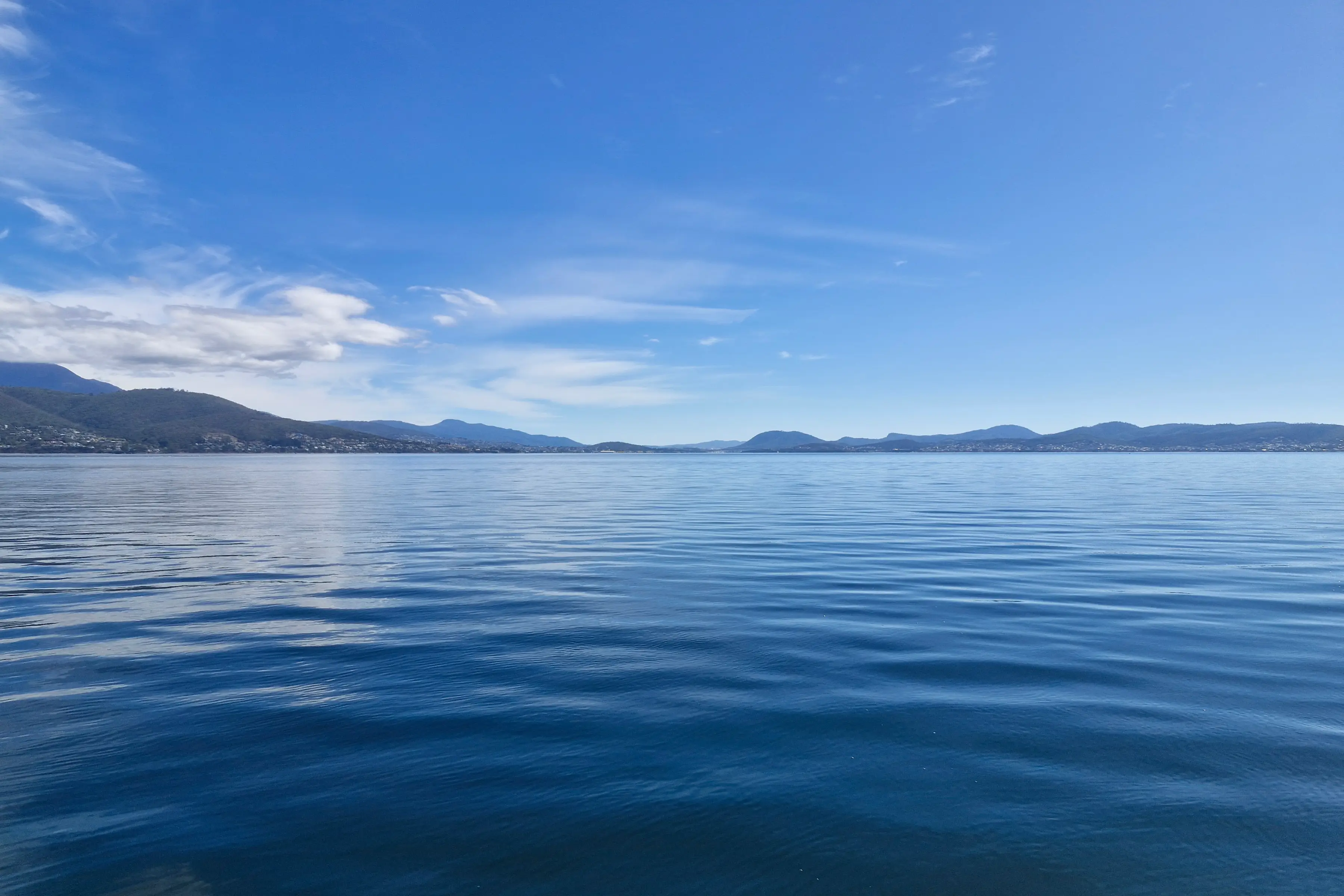 A snapshot from the Derwent Estuary, connecting land, water and community. Photo: Derwent Estuary Program.